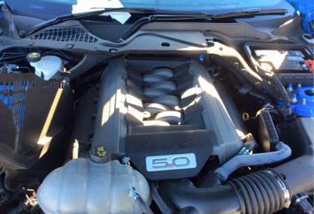 WRECKING 2017 FORD FM MUSTANG GT: 5.0L V8 FOR PARTS